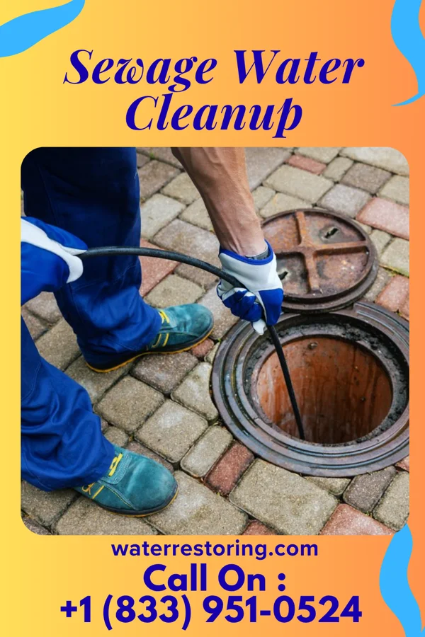 Sewage Water Cleanup in Des Moines, IA
